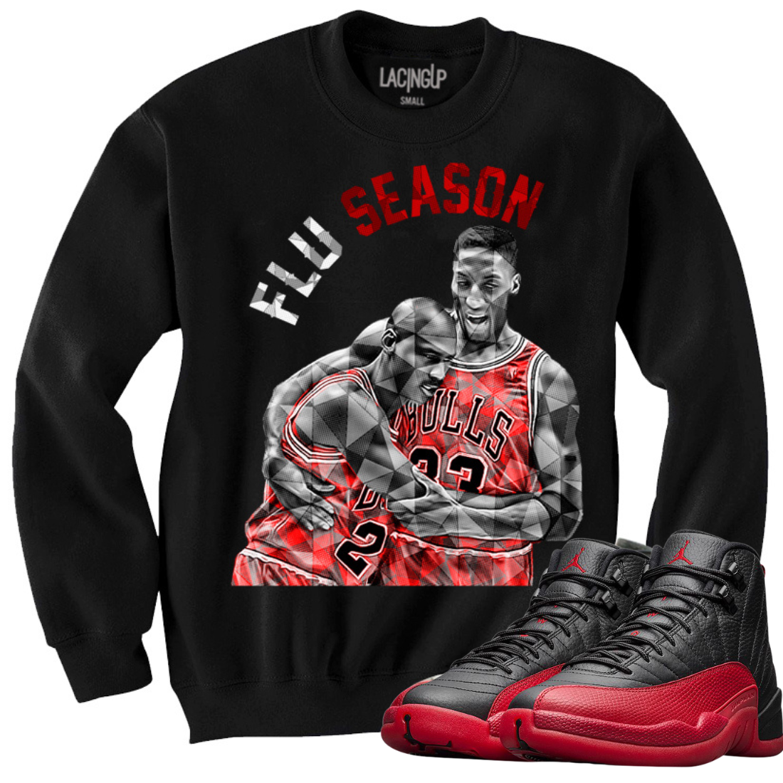 Jordan 12 Flu Game flu season black sweater Jordan 12 Flu Game flu season black sweater