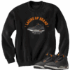 Jordan 3 Fear fear black crewneck sweater