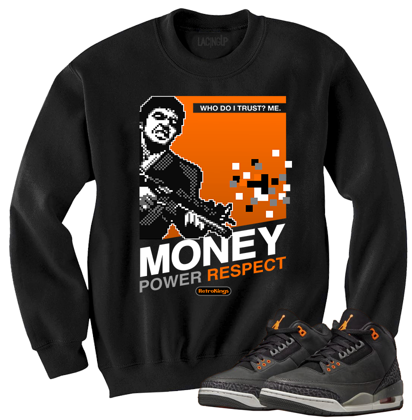 Jordan 3 Fear mpr black crewneck sweater Jordan 3 Fear mpr black crewneck sweater