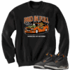 Jordan 3 Fear paid in full black crewneck sweater