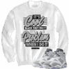 Jordan 6 Cool Grey it’s cool white crewneck sweater