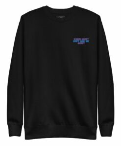 Scared money Embroidery Sweatshirt