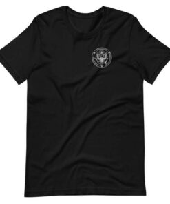 BTC Chest Badge T-Shirt With Vires In Numeris Back