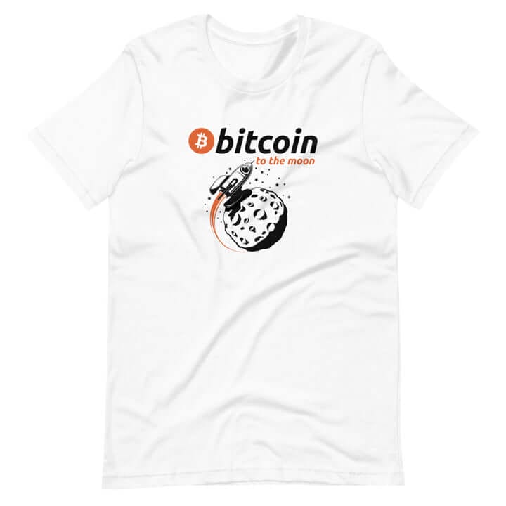 Bitcoin To The Moon Short-Sleeve T-Shirt Bitcoin To The Moon Short-Sleeve T-Shirt