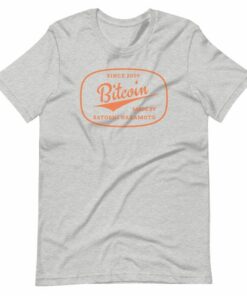 Made By Satoshi Nakamoto BTC T-Shirt